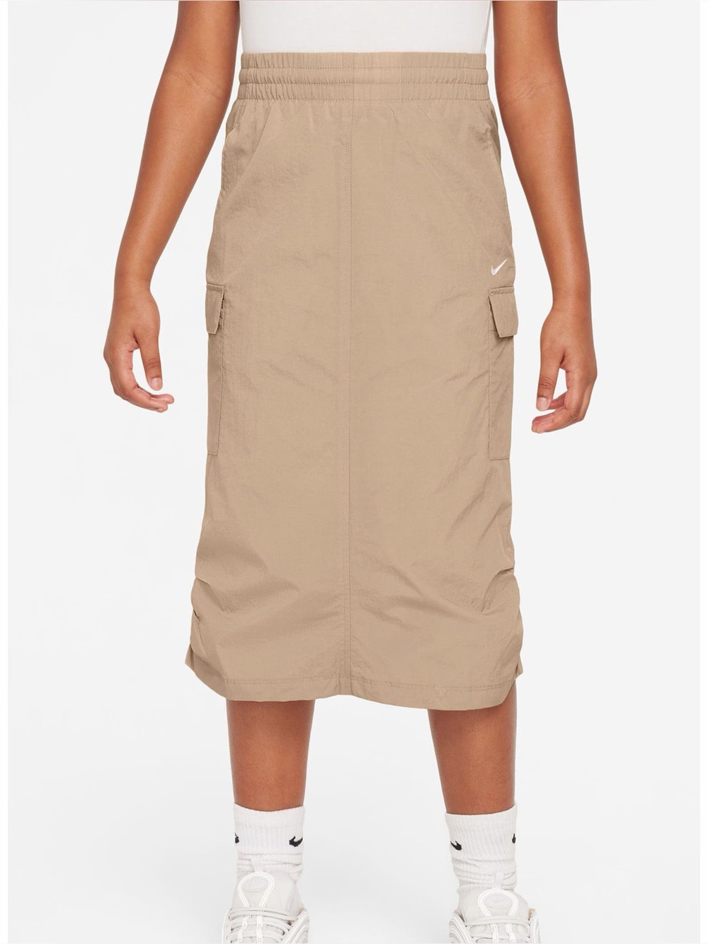 Nike Kids Sportswear Cargo Midi Skirt — NWT, Size L - Picture 2 of 10